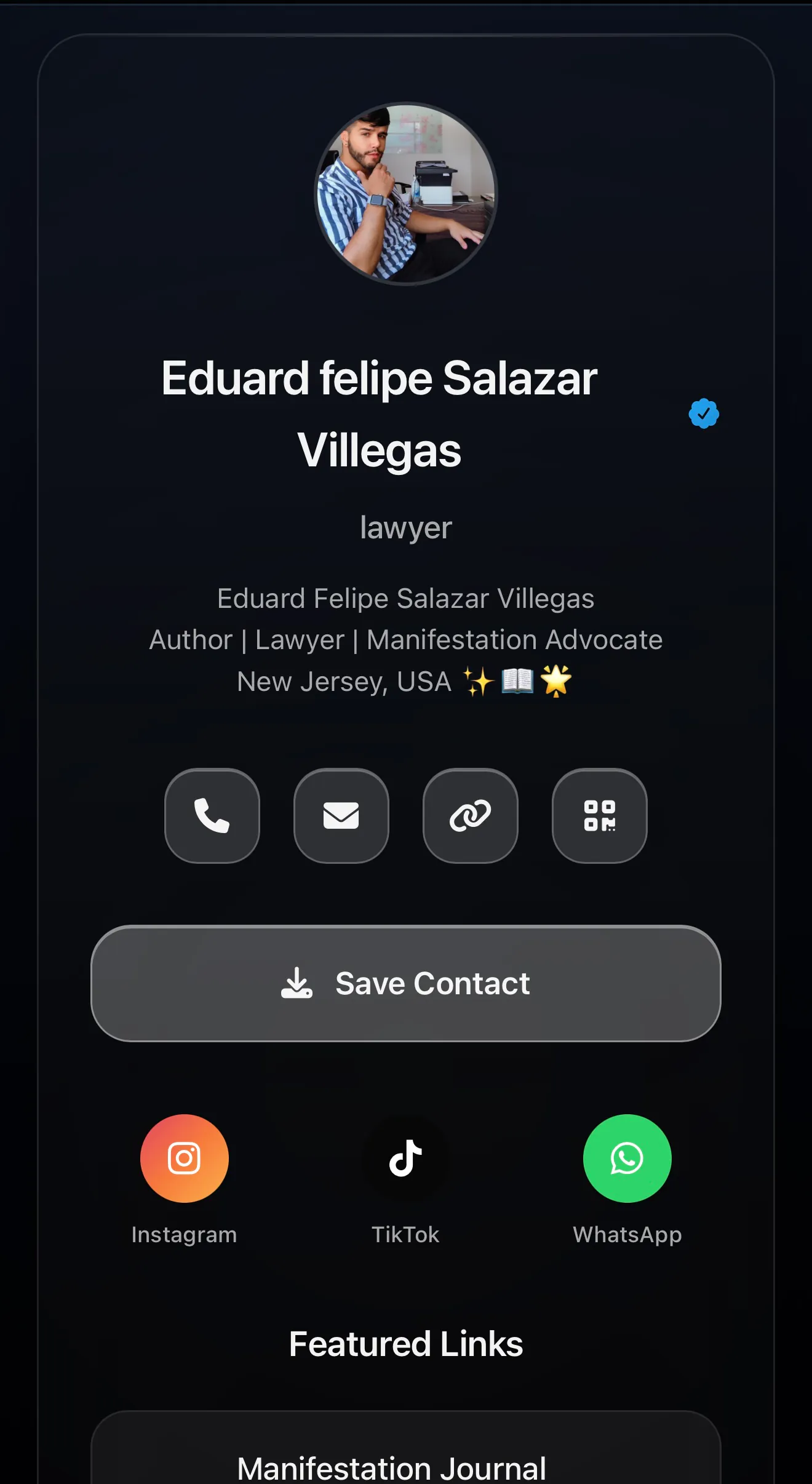 Eduard felipe Salazar Villegas mobile view